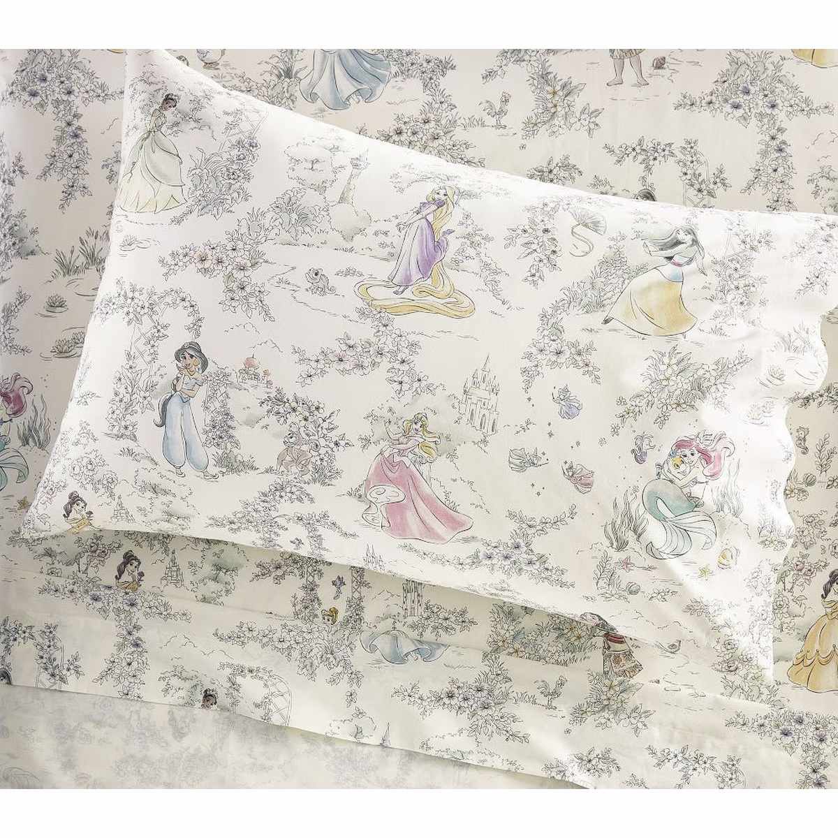 Pottery Barn Kids Heritage Disney Princess Sheet Set - Single